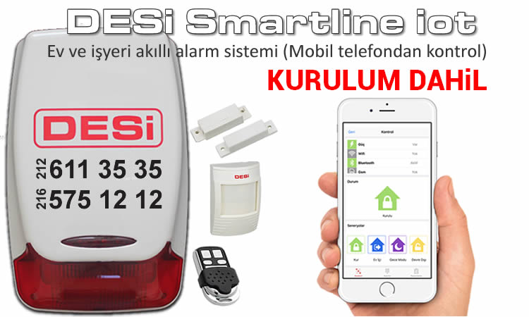 Desi Smartline iot alarm Sistemi